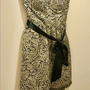 Dresses - Metallic Gold Cocktail Dress Dresses - Metallic Gold Cocktail Dress